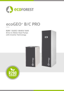 ecoGEO+ B/C PRO brochure cover