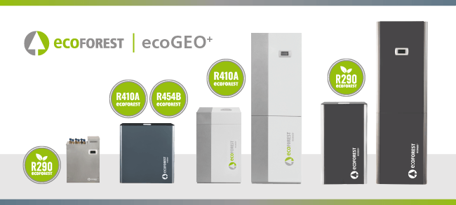 Ecoforest heat pump range available at Energy Lab