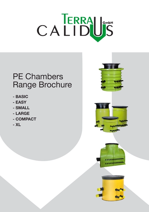 Terra Calidus PE Chambers Range  catalogue cover
